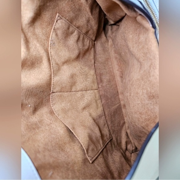 Coach Lexy Chain Shoulder Bag, Embossed Leather 13" (L) x 10 3/4" (H) x 5" (W) - Picture 13 of 14